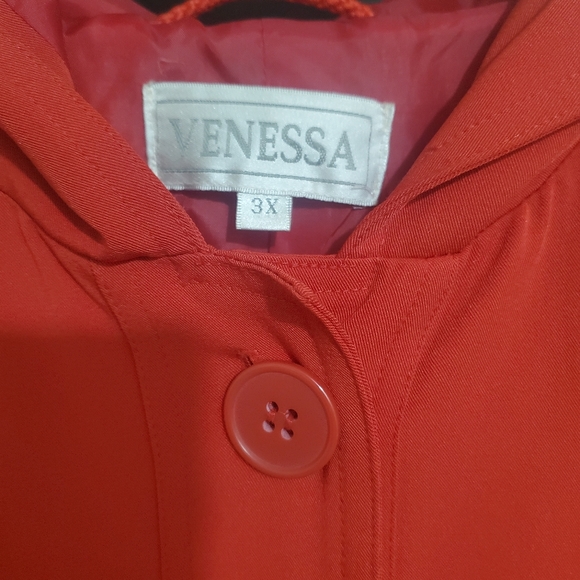 Red Women Vanessa Coat - Picture 5 of 7